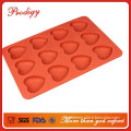 Promotional Kitchen DIY Food Grade Silicon Cake Mould Heart-haped 100% Silicon Mould